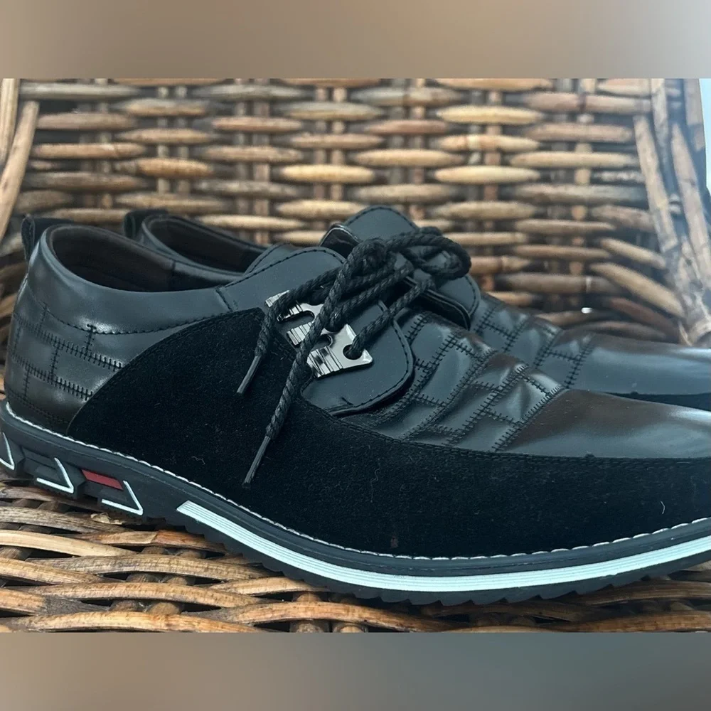 Gatsby Oxford Derby All-Day Comfort Leather Shoe  in size 49(US 14.5) never worn